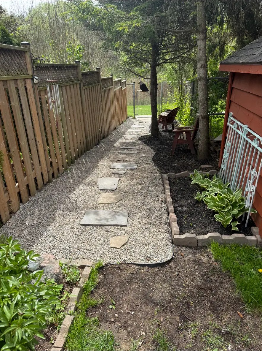 Gravel Garden Path